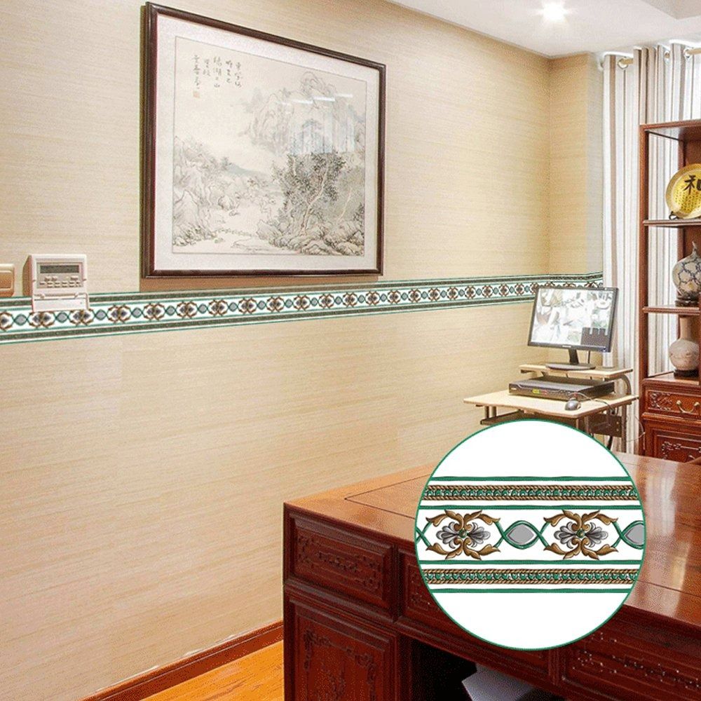 Selbstklebende Sockelleiste 10 Meter Wandaufkleber Mode Dekorleisten Zuhause