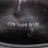 Gucci Bamboo Pouch Black Nylon Canvas Unisex Used