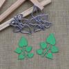 2Pcs/lot Metal Cutting Dies Cut Die Mold Leaves Bud Decor Scrapbook Paper Craft Blade Punch Stencil