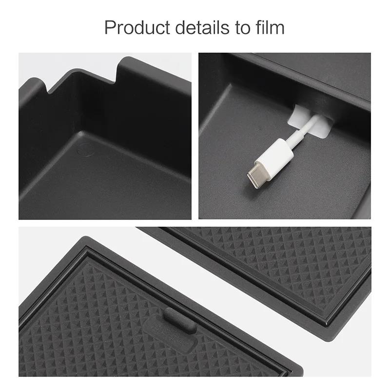 For Nissan Juke 2020-2025 Center Console Armrest Storage Box Tray Car Organizer Stowing Tidying Accessories