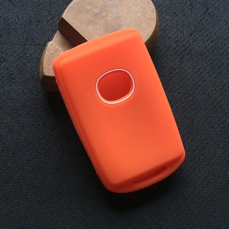 

Silica Gel Case Car Key Cover Cap Holder For Mazda 3 New Arrival Sedan 2019 Hatchback Car Case For Keys Accessories помаранчевий