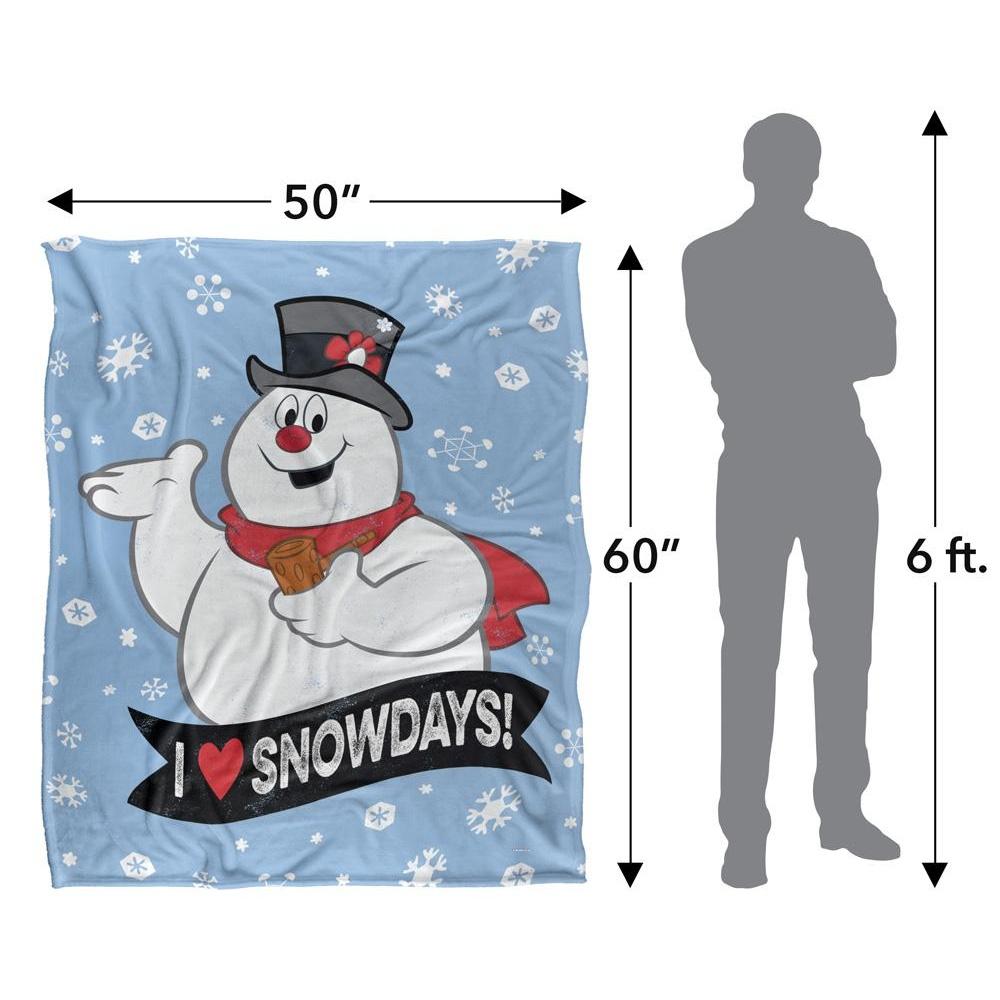 Frosty The Snowman I Love Snowdays Blanket