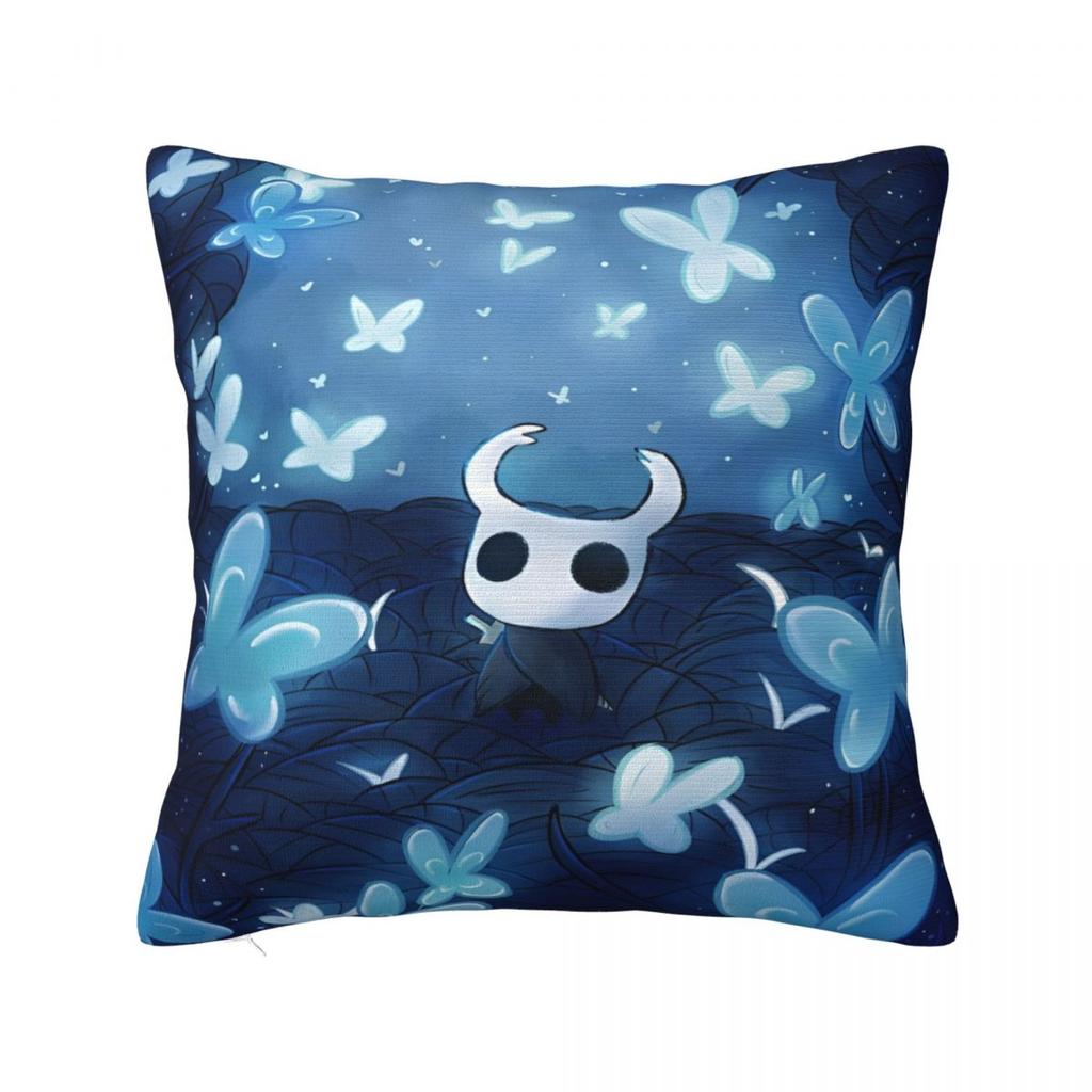 Hollow Knight Funny Games Printed Pillowcase Cushion Cover Pillow Covers Y2K Seat Decorations Square Multi-Size