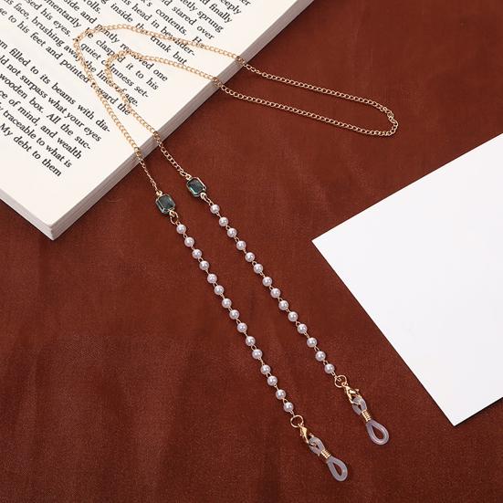 Lanț de ochelari atrăgător de culori vii, capabil de lectură, lanț de ochelari, cordon pentru ochelari pentru fată