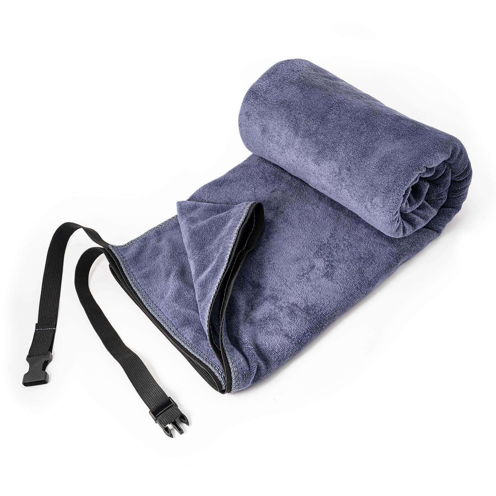 FOSHIO Wrap Car Accessories Soft Microfiber Towel Water Absorbed Cloth Side Door Dashboard Cover Window Tint Film Detailing Tool Towel with Belt