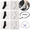 Cute Autumn Winter Women's Cotton Cartoon Anime Mid-tube Socks For Couples