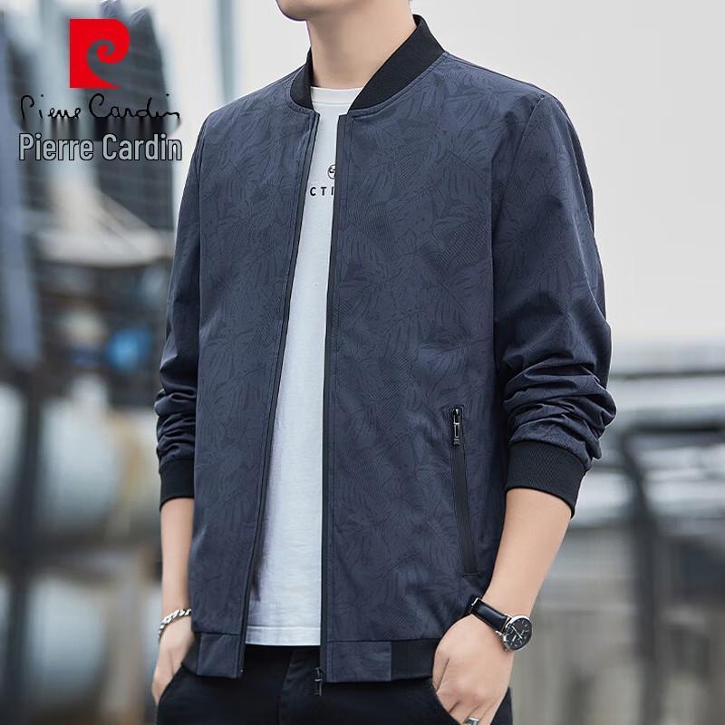 

Pierre Cardin Men s Casual Baseball Collar Jacket M