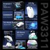 Attack Shark X11&R1 Kabellose Gaming-Maus - Tri-Mode, PAW3311 Sensor, 22K DPI, 400 IPS, RGB PC Gaming-Maus