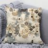 1pc Simple Art Of Patterns And Patterns Pillow Case Square Pillow Bedroom Sofa Leisure ComfortCarLivingRoomHome Decoration 40X40