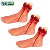 1-5PCS Halloween Horror Simulation Human Limbs Props Fake Hands Feet Brain Heart Haunted House Party Decoration Accessories