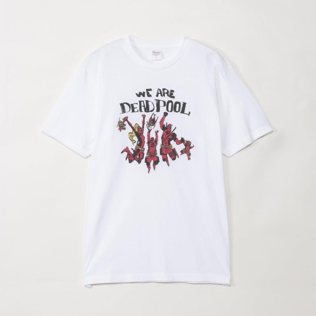 Small Planet Marvel T-Shirt Deadpool & Wolverine We Are, White, Size L