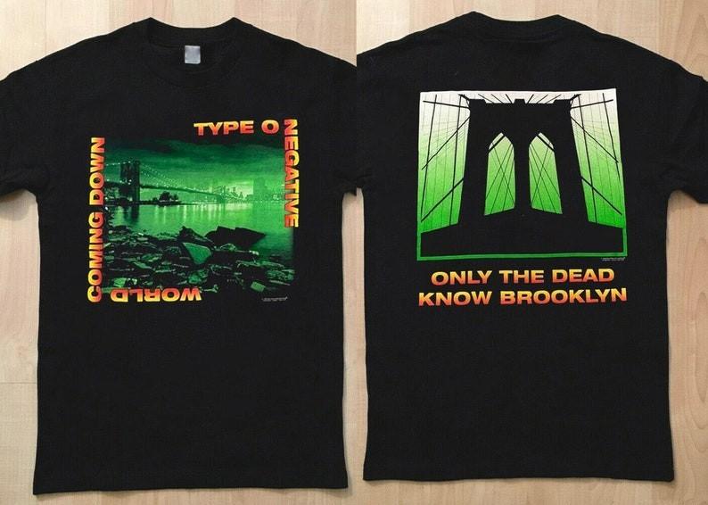 Vintage Type O Negative World Coming Down 1999 Tour T-Shirt 90s Type O Negative XXXXL