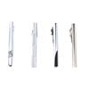 Elegant Tie Clip for Formal Event Men Business Suit Tie Clip Official Neck Tie Holder Tie Pins Gift Box Tie Bar 4Pieces