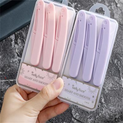 1/3pcs Eyebrow Razor Trimmer Shaver Hair Remover Makeup Tools Facial Razor Face Bikini Hair Removal Women Beauty Makeup Tools