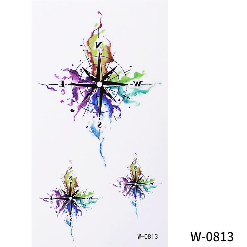 

Мультяшная тату-наклейка Одноразовая тату-наклейка Ин водостойкая тату-наклейка Тату 75 * 140Mm (die)