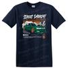 Street Smoker Car T Shirt Urban Racing Graphic Tee Cool Automotive Design