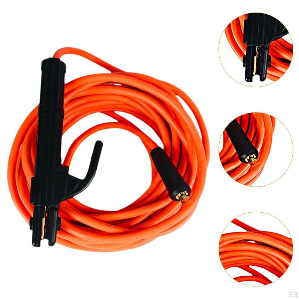 ARC Welding Machine Electrode Holder, Clamp with Cable Assembled for