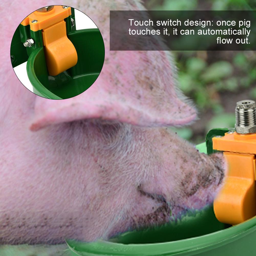 1Pc Sheep Pig Water Bowl Piglet Goat Automatic Drink Cup for Livestock Farm Animals