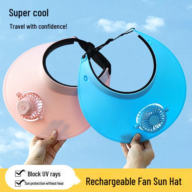 LINGPAN Mini USB Portable Rechargeable Fan 5-Pack