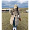 Cotton Jacket Women's Jacket Korean Version Medium and Long Large Size Bread Jacket Loose Student Long Waist Down Jacket