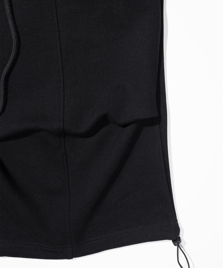 MASSNOUN Octave Bermuda Balloon Shorts Msisp001-Bk