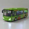 1/32 Scale City Double Decker Bus Toy Die Cast Pull Back Vehicles Mini Bus Model Car Toys Lights and Music