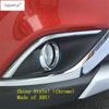 Chrome Accessories For Mitsubishi Outlander 2014 -  Front Rear Fog Light Ring Head Lamp Eyelid Eyebrow Molding Cover Trim