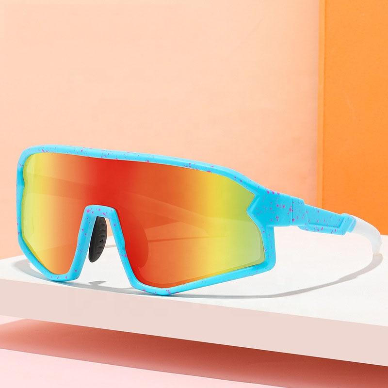 Custom UV400 Polarized Sports Sunglasses for Men Kids Youth Baseball Players New Bicycle Running Cycling All Outdoor Activities