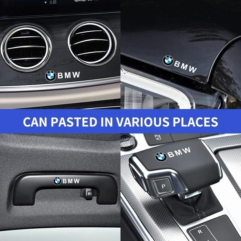BBIJ5 Car Interior Decoration Sticker Pasted Waterproof Decor For BMW 1 2 3 4 5 7 Series X1 X3 X4 X5 X6 X7 F10 F20 F30 G20 G30 F15 F16