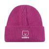 Autumn and Winter Warm Woolen Hat for Women Cute Letter Bear Embroidered Knitted Hat  Student Couple Pullover Cold Hat