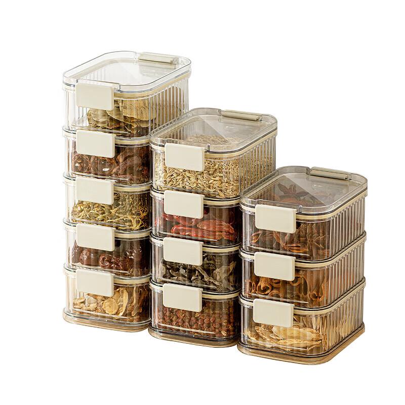 

Stackable Food Storage Glass Jar
