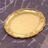 Smooth Elliptical Display Tray Nonslip Design Plate For Jewelry Storage And Organization Resin Trinket Dish