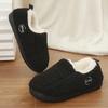 Fashion Fluffy Women's Slippers Home Winter Ankle Boots Female Plush Casual Platform Shoes Elegant Slip on Flat Bottom Fur Slides Indoor