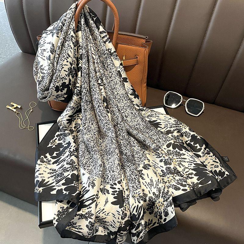 Luxury Head Scarf for Women Designer Brand, Women's Scarf, Long Shawls, Winter Neck Scarves, Women's Hijab, Luxury New