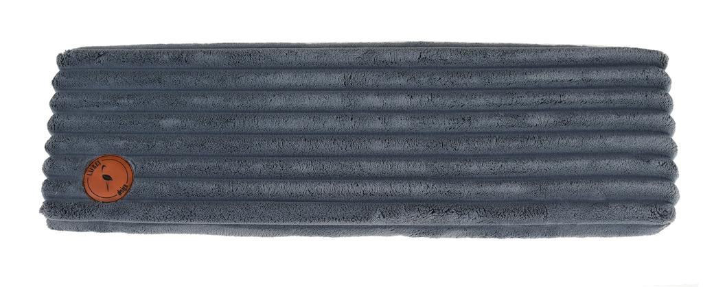 Cleo Window Sill Thick Graphite Stripe 70 x 20 x 3