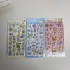 3D Stickers Three-Dimensional Relief Crystal Stickers Pokmon Stickers Pikachu Children Girl Diy Decoration Cartoon Kawaii