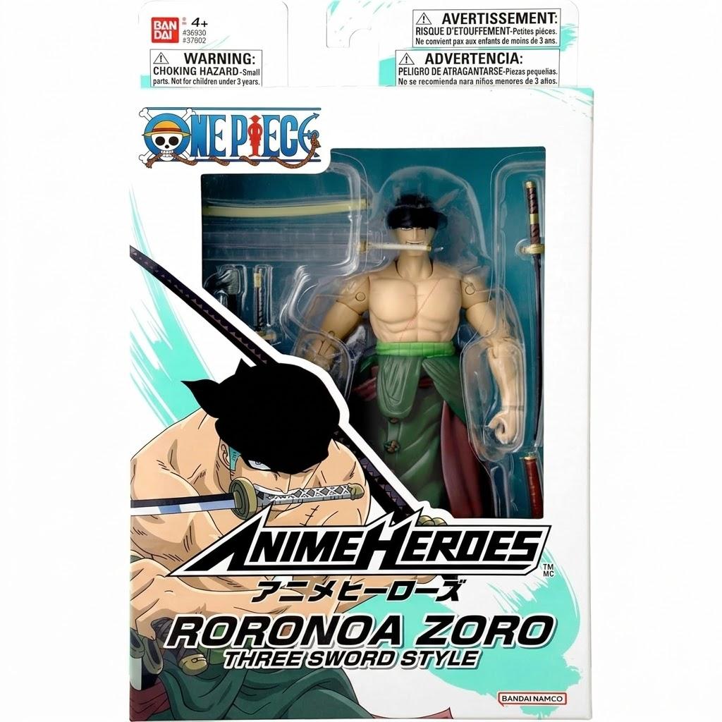 Action Figure Roronoa Zoro di One Piece: L'Eroe leggendario dello Stile delle Tre Spade