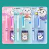 0.38mm Erasable Fountain Pen (1 Pen 4 Ink Sacs 1 Pen Cap) Ink Writing Pen Fountain Pen Set  Office