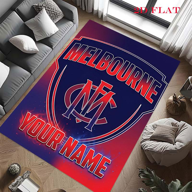 Custom Melbourne Fc Carpet Rug for Living Room Bedroom Home Sofa Decoration,Kids play Nonslip Floor Mat