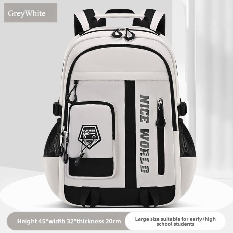 

teenage school backpack for boys girls cool large bookbag student backpack with many pockets college middle high school bags