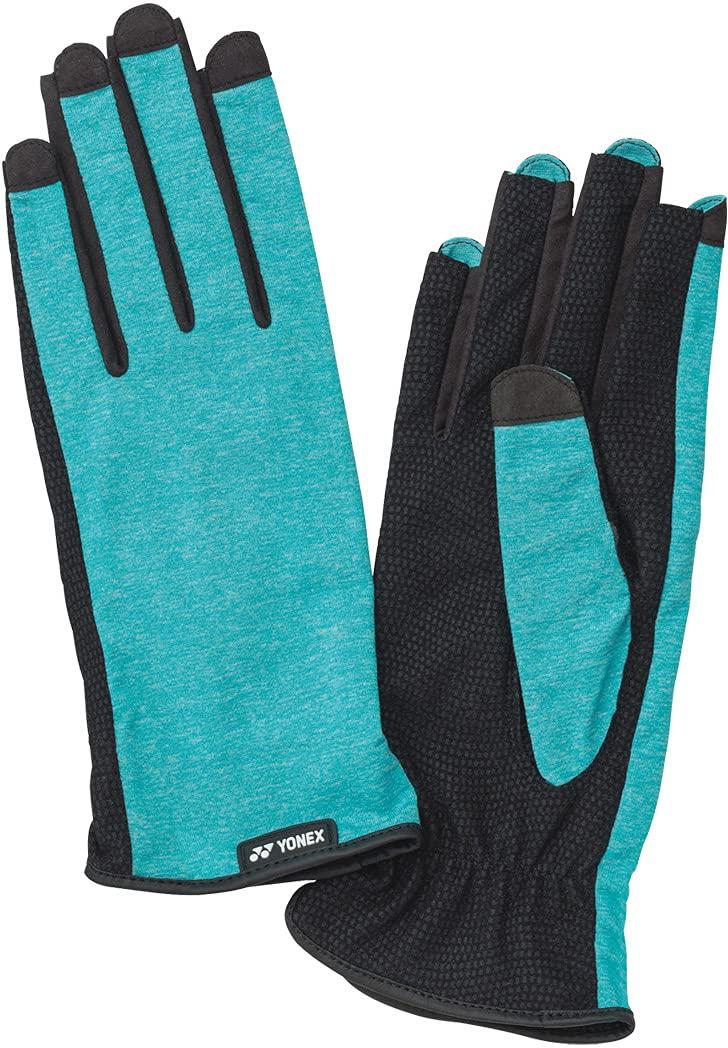 

YONEX Unisex Tennis Gloves for Both AC299 Hands, Aqua, L, 21,22cm,