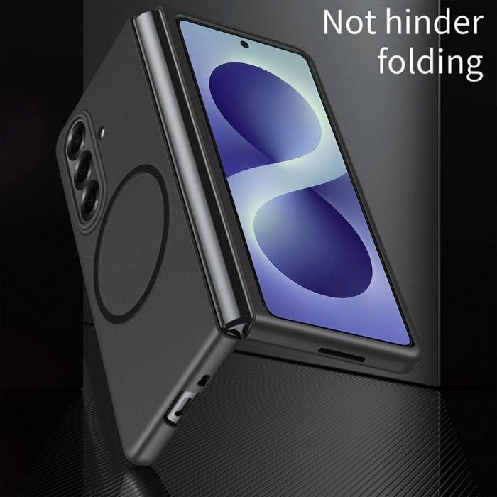 Coque pour Samsung Galaxy Z Fold 8 Ultra, Antichoc Rigide avec Cercle Magnétique - Noir