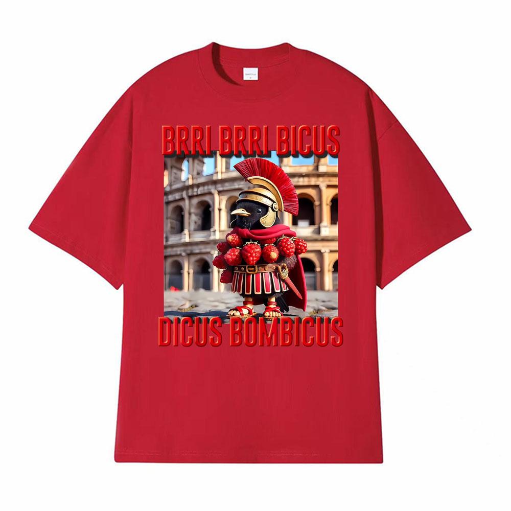 

Christmas Kid Brainrot Ltalian Bri Bicus Dicus Bombicus Tshirts Men Women Fashion Retro T Shirt Short Sleeve Oversized T Shirts S