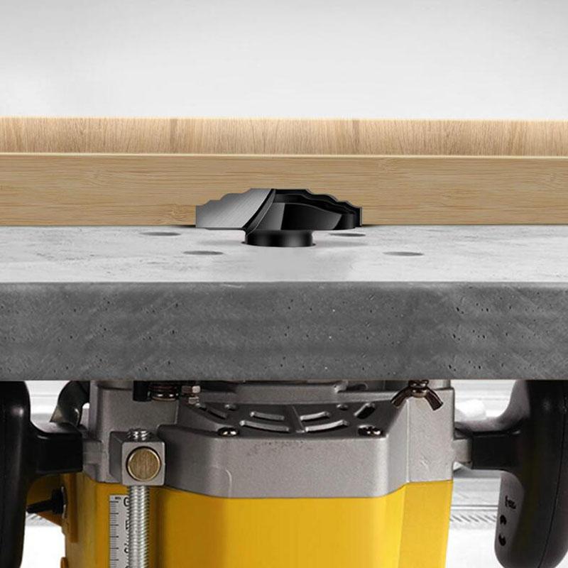 1/2 Shank Door Panel Line Cutter Router Bits Glue Joinery Trimming Machine Milling Cutter for Wood Woodwork Cutter