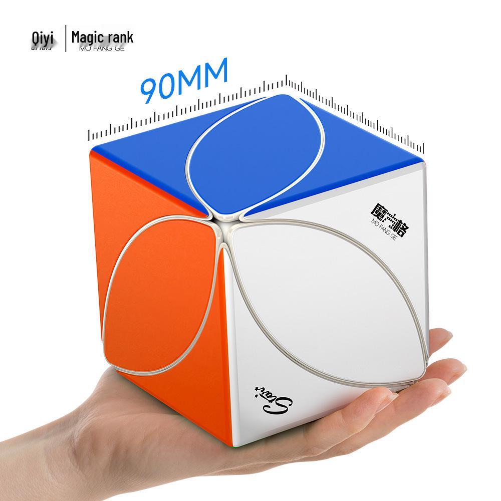 Необычный кубик Рубика Qiyi Maple Leaf Plus: Большой размер для образовательного и развивающего обучения детей.