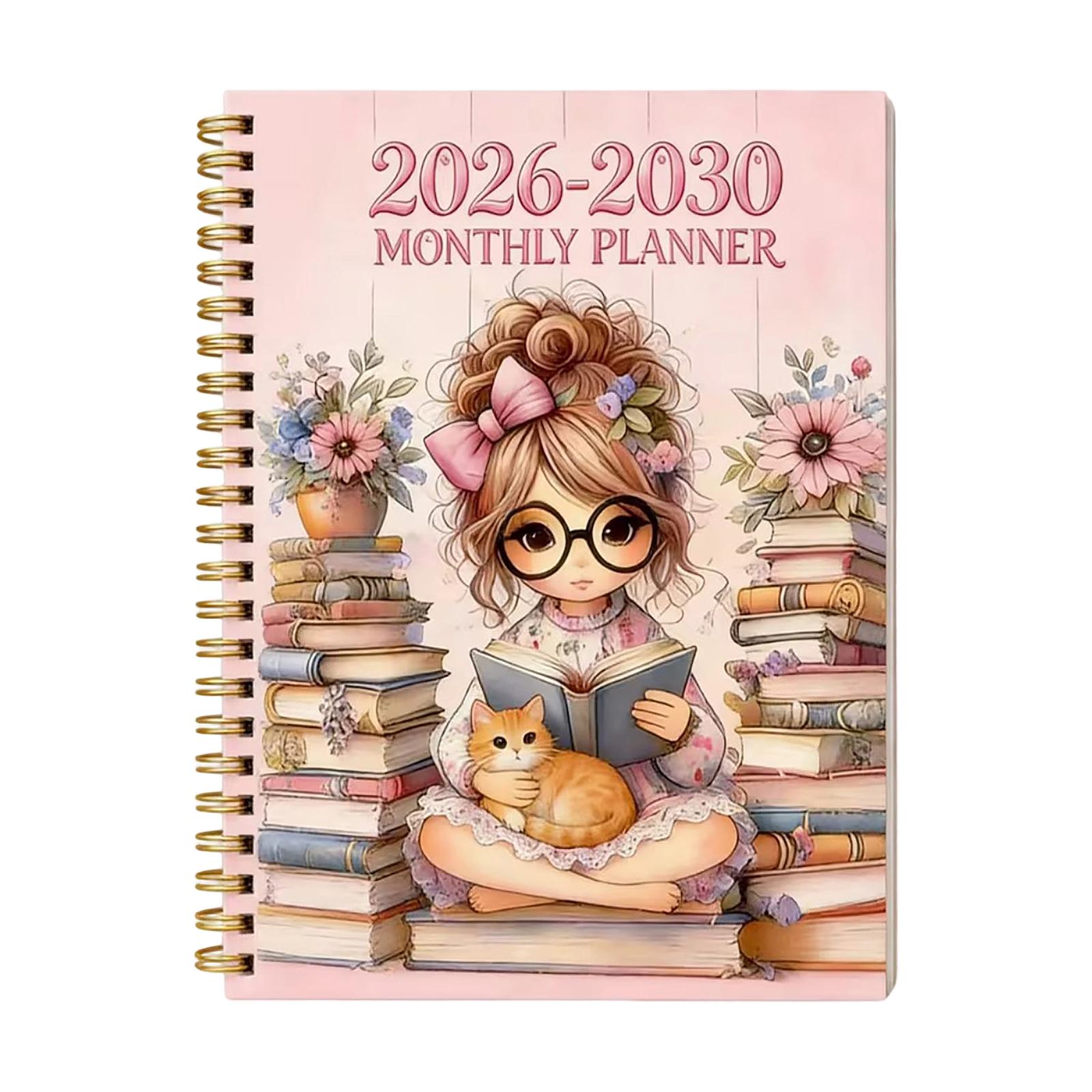 

План-книга на 2026-2030 годы, на спирали, с ежемесячным планированием One Size