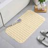 PVC Non-Slip Bath Mat with Suction Cups Shower Bathtub Mat Anti-Fatigue Bathroom Floor Mat Massage Foot Pad