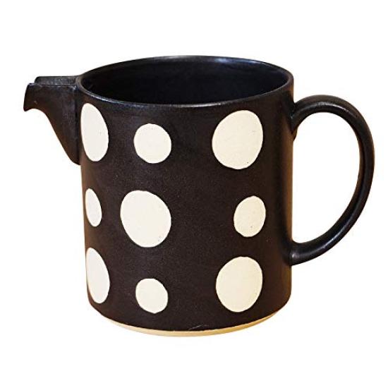 

Керамика Хасами печь Чоджуро кофейник в горошек черный матовый 02104414 чёрный