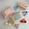 Macaron Color Cotton Baby Wet Wipe Pouch Portable Wipes Holder Case Reusable Refillable Cosmetic Pouch Useful Tissue Box