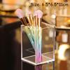 Akrylový organizér na make-up s více přihrádkami, úložný podnos na make-up, lehký luxusní stolní úložný box